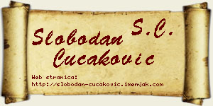 Slobodan Čučaković vizit kartica